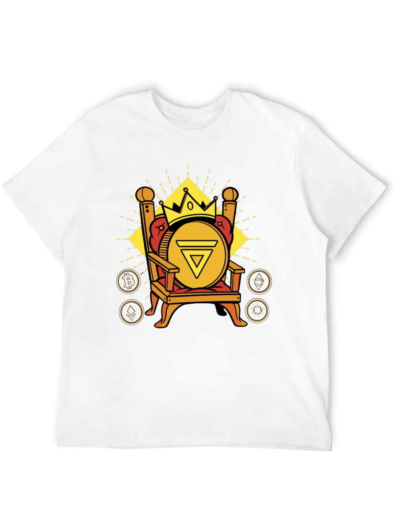 Velas Is King Crypto Soft Cotton Short Sleeve Tee ¨C Unisex Wardrobe Staple