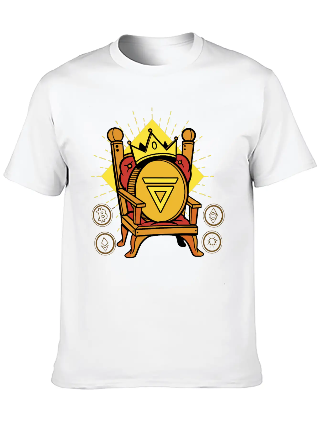 Velas Is King Crypto Soft Cotton Short Sleeve Tee ¨C Unisex Wardrobe Staple