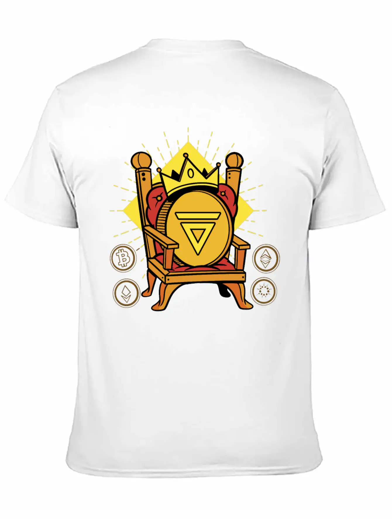 Velas Is King Crypto Soft Cotton Short Sleeve Tee ¨C Unisex Wardrobe Staple
