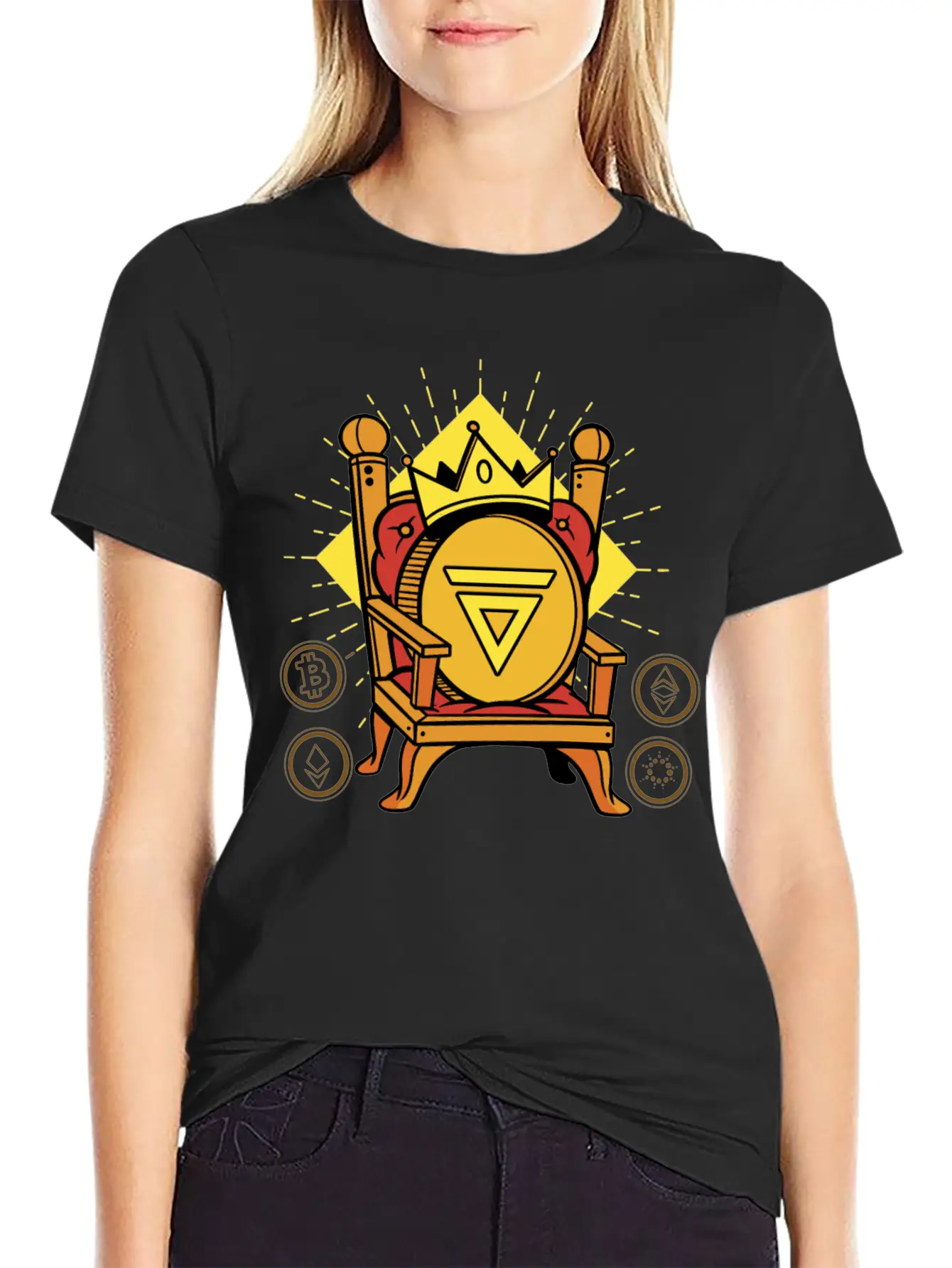 Velas Is King Crypto Soft Cotton Short Sleeve Tee ¨C Unisex Wardrobe Staple