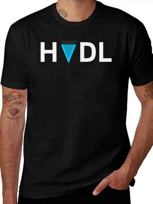 Verge XVG HODL Essential Cotton Tee For Daily Outfits ¨C Unisex Style
