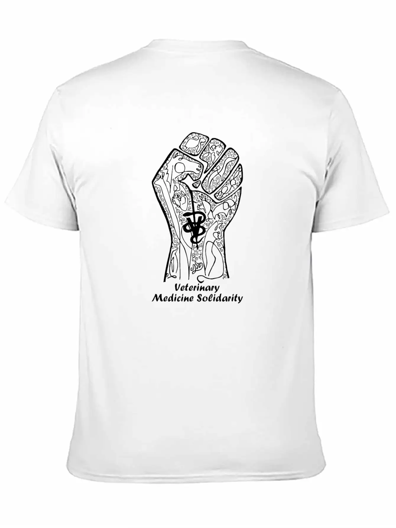 Veterinary Medicine Solidarity Unisex Casual T-Shirt ¨C Clean Design For Daily Comfort