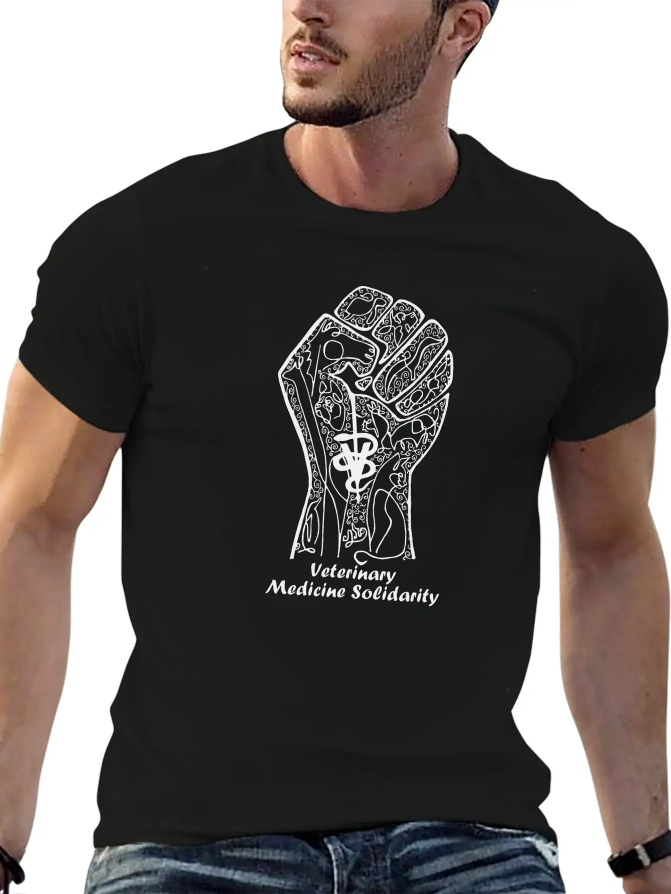 Veterinary Medicine Solidarity Unisex Casual T-Shirt ¨C Clean Design For Daily Comfort
