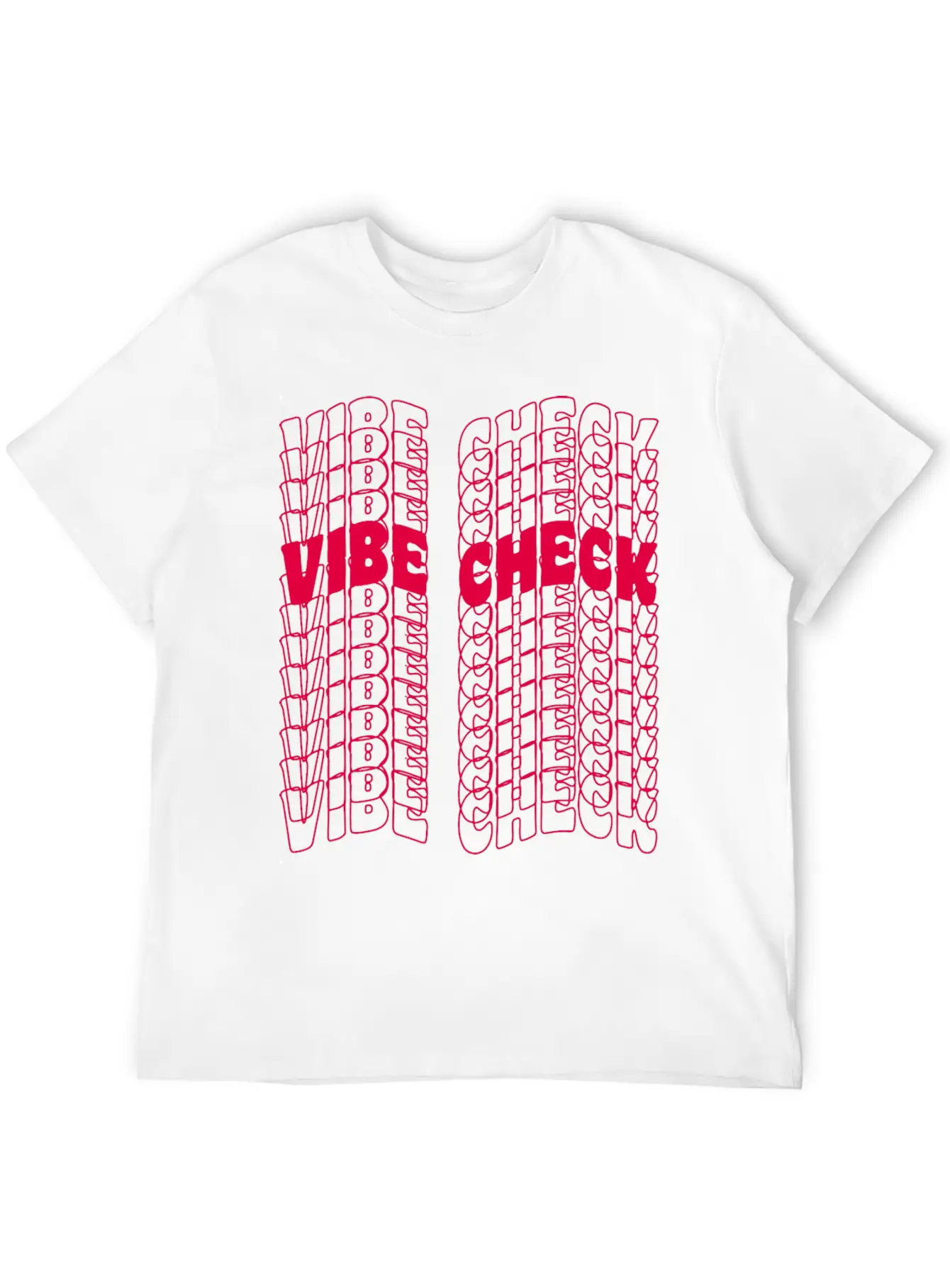 Vibe Check Aesthetic Soft Cotton Short Sleeve Tee ¨C Unisex Wardrobe Staple