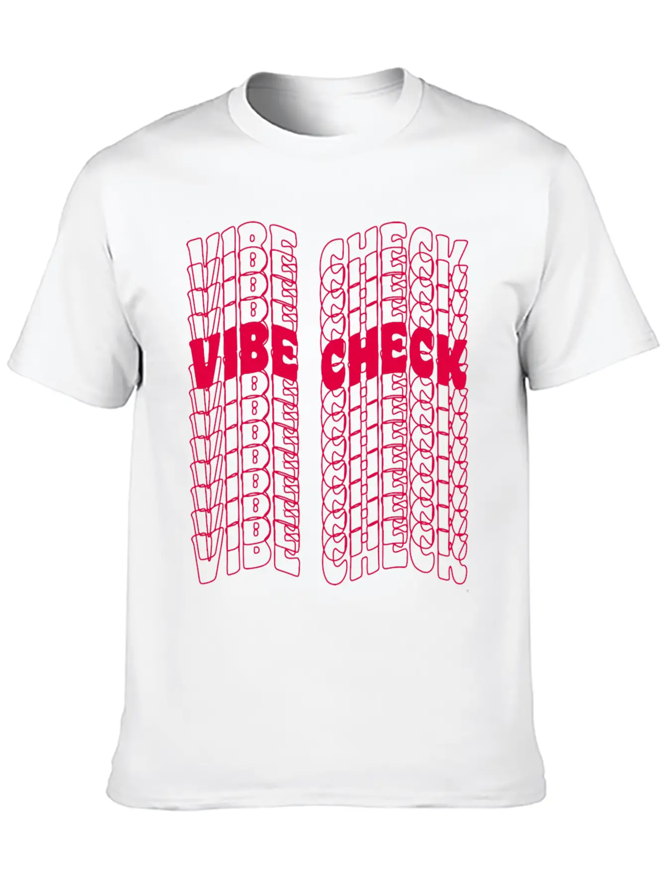 Vibe Check Aesthetic Soft Cotton Short Sleeve Tee ¨C Unisex Wardrobe Staple