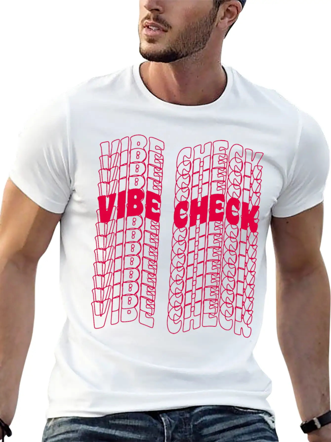 Vibe Check Aesthetic Soft Cotton Short Sleeve Tee ¨C Unisex Wardrobe Staple
