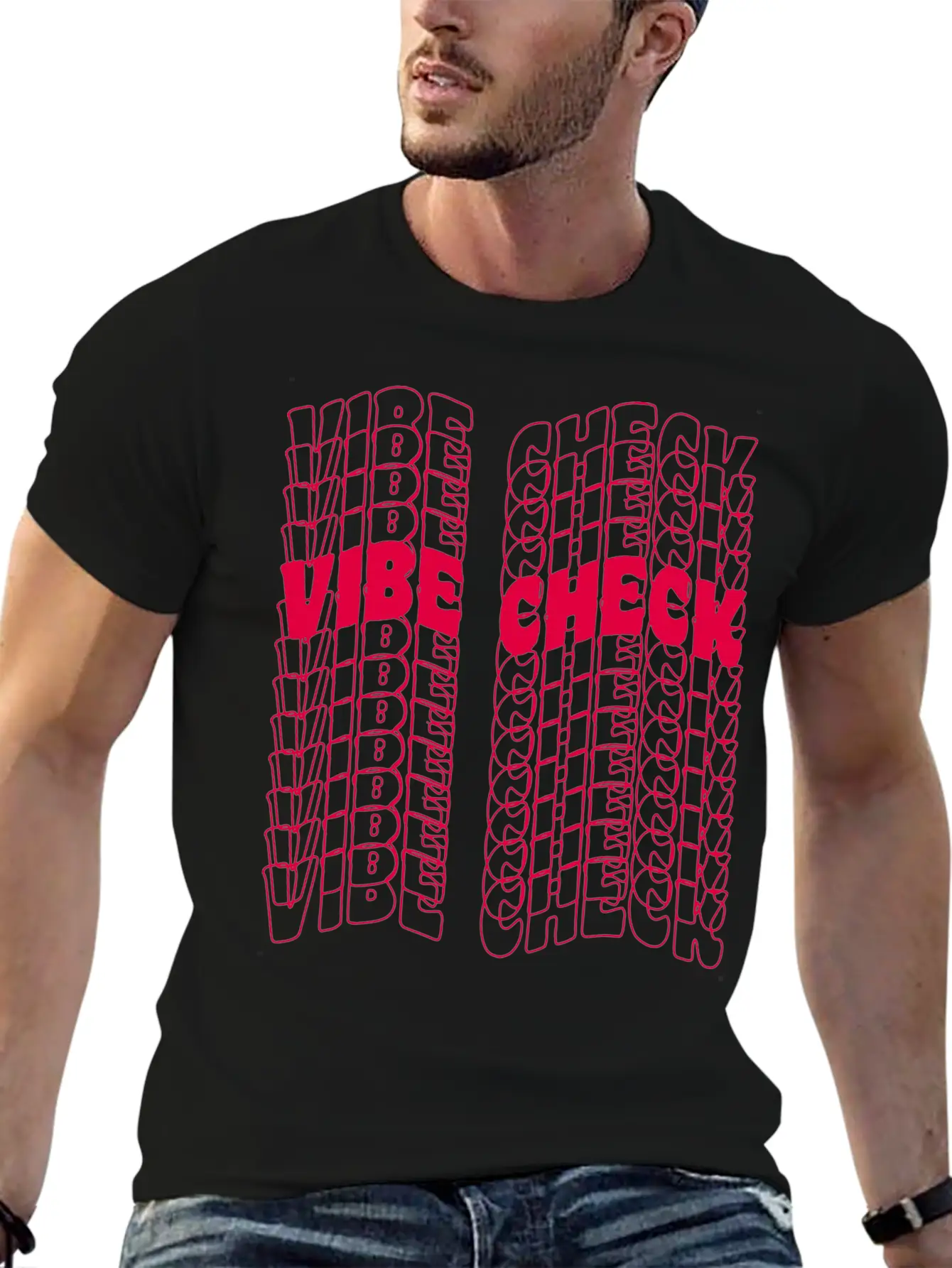 Vibe Check Aesthetic Soft Cotton Short Sleeve Tee ¨C Unisex Wardrobe Staple