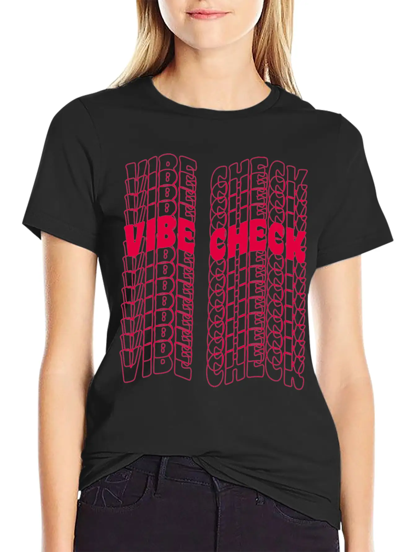 Vibe Check Aesthetic Soft Cotton Short Sleeve Tee ¨C Unisex Wardrobe Staple