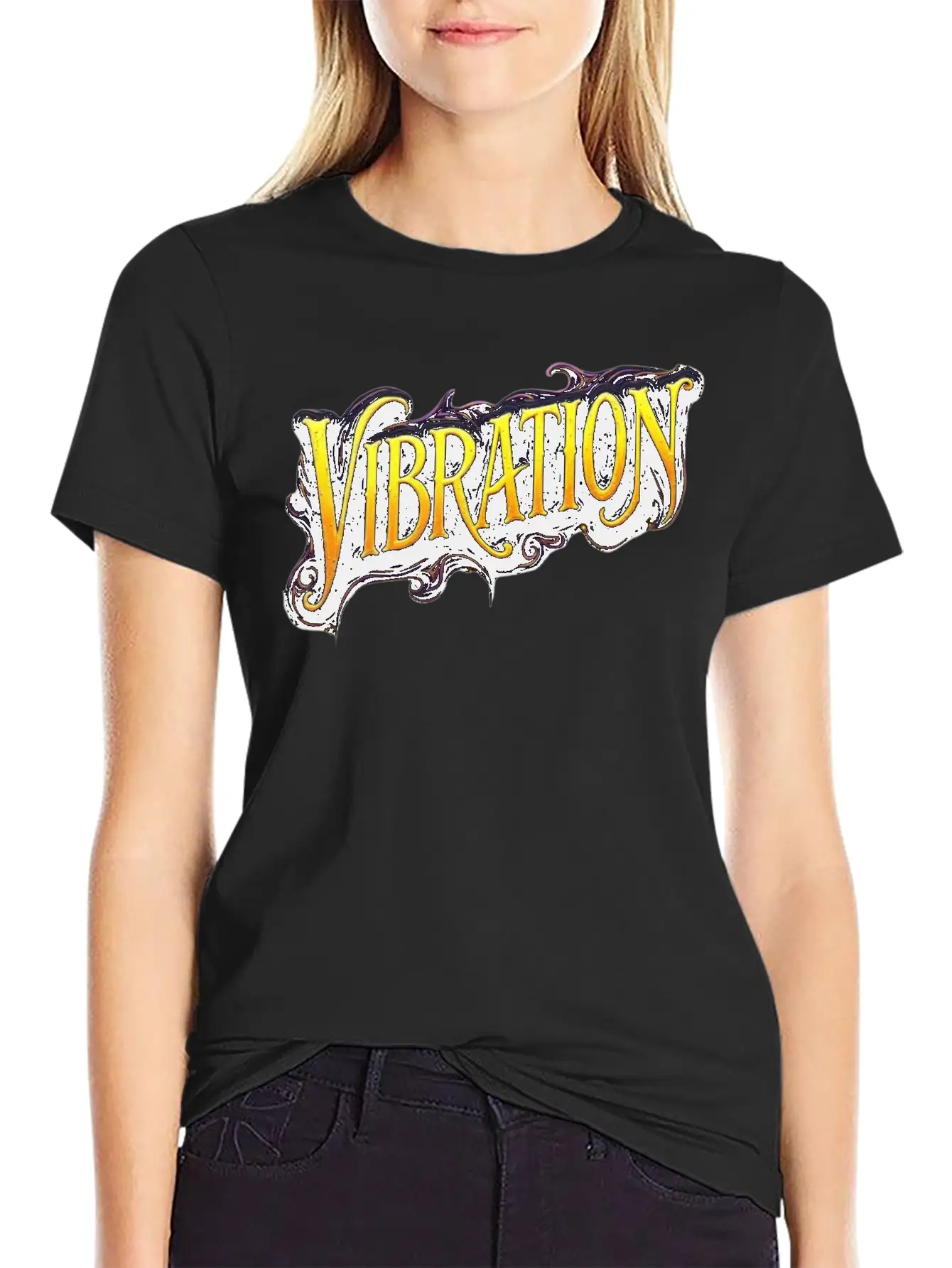 Vibration Basic Graphic T-Shirt ¨C Daily Comfort In Soft Cotton