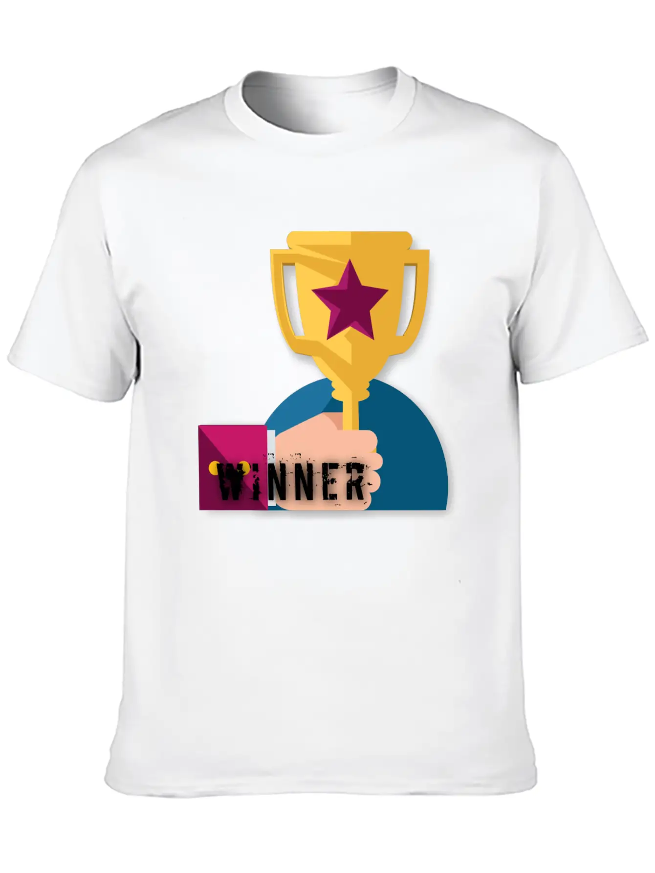 VICTORY Essential Cotton Tee For Daily Outfits ¨C Unisex Style