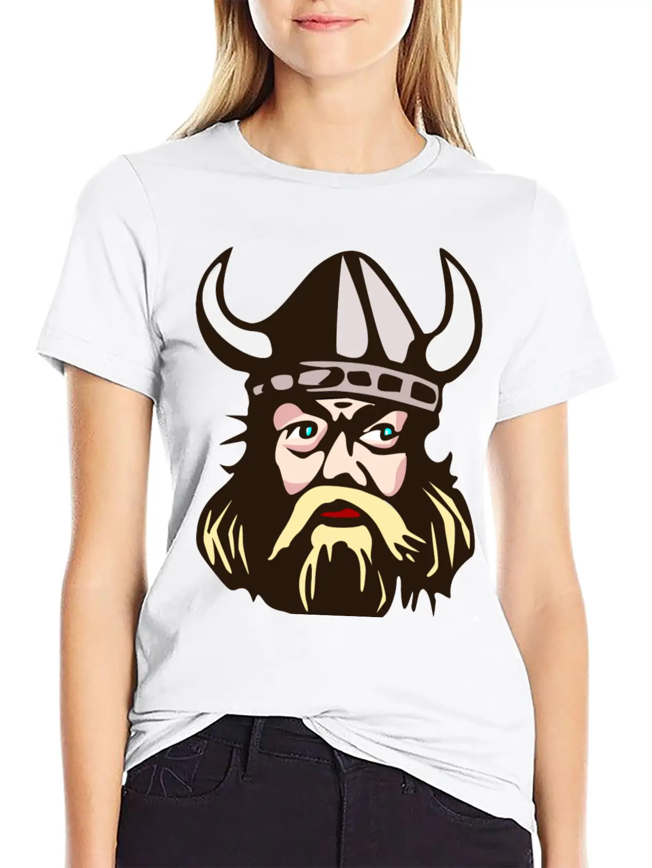 Vikings Wickinger Warrior Vikingboat Boot38 Basic Graphic T-Shirt ¨C Daily Comfort In Soft Cotton