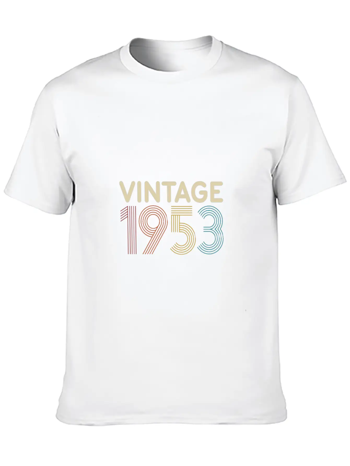 Vintage 1953 - Retro Birthday Essential Cotton Tee For Daily Outfits ¨C Unisex Style