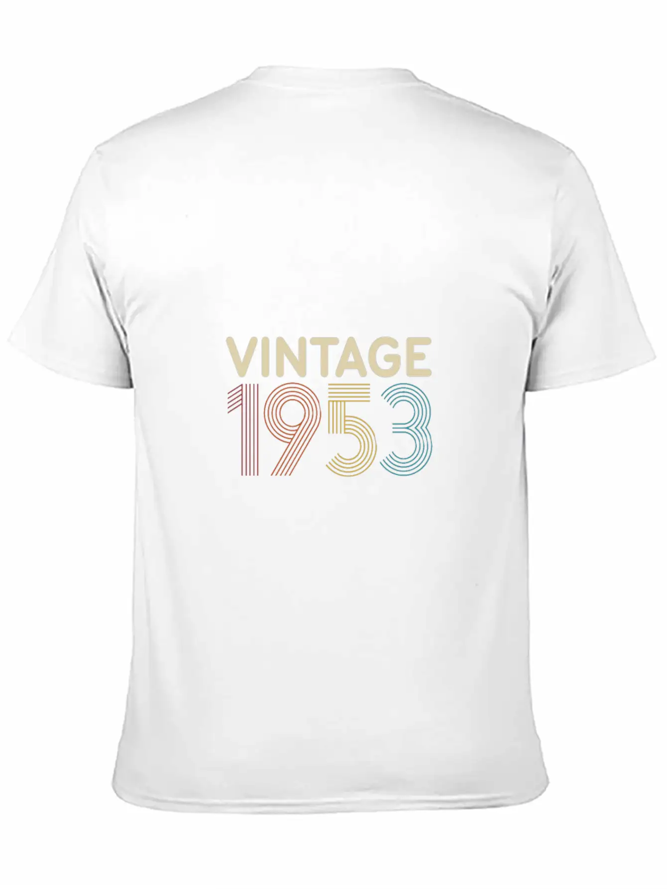 Vintage 1953 - Retro Birthday Essential Cotton Tee For Daily Outfits ¨C Unisex Style