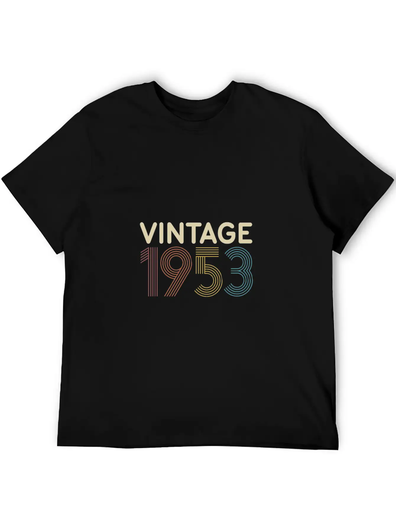 Vintage 1953 - Retro Birthday Essential Cotton Tee For Daily Outfits ¨C Unisex Style
