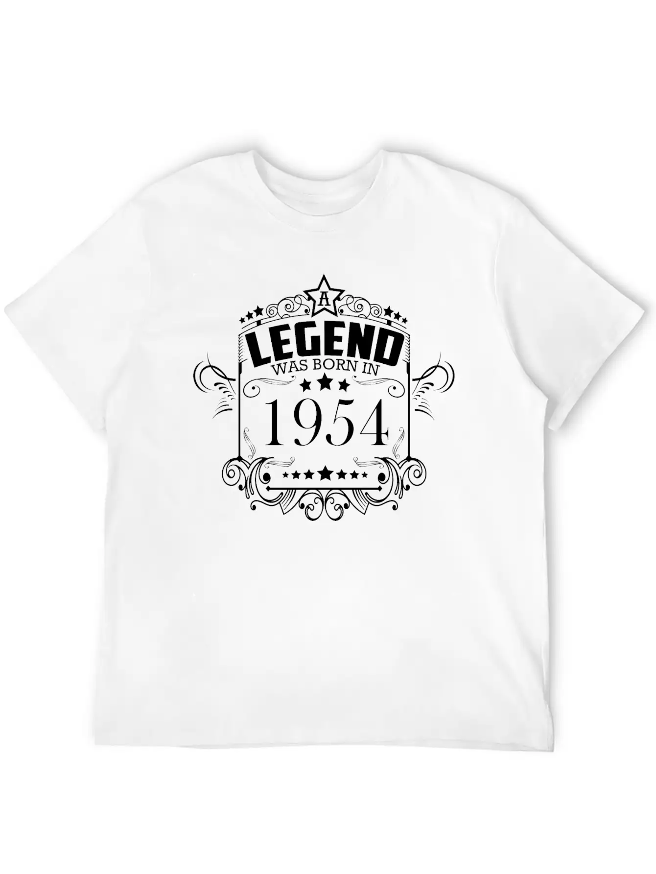 Vintage 1954 Birthday Vintage Unisex Casual T-Shirt ¨C Clean Design For Daily Comfort