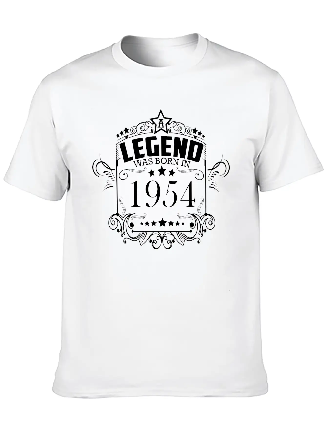 Vintage 1954 Birthday Vintage Unisex Casual T-Shirt ¨C Clean Design For Daily Comfort