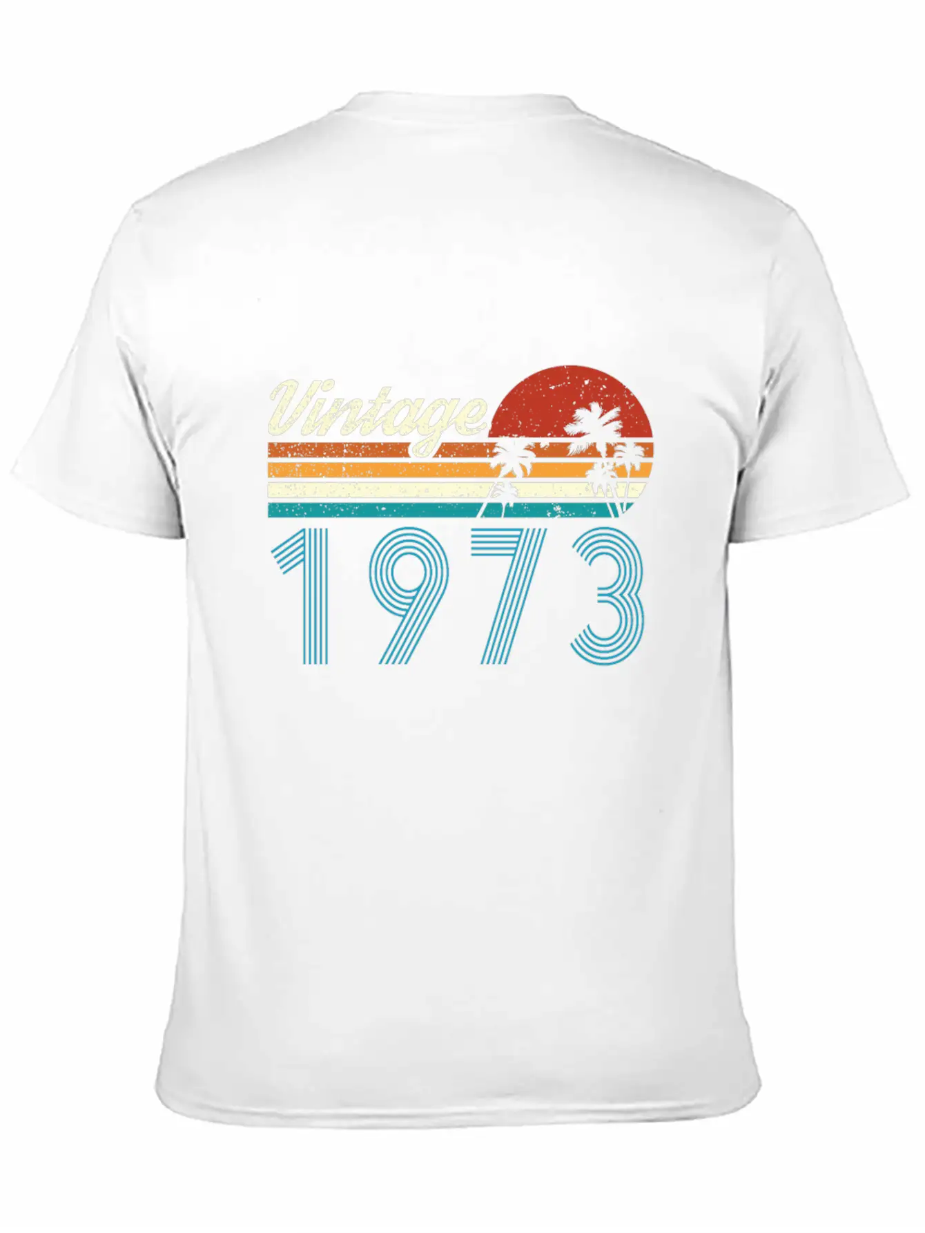 Vintage 1973 Vintage Birthday Retro Vintage Essential Cotton Tee For Daily Outfits ¨C Unisex Style