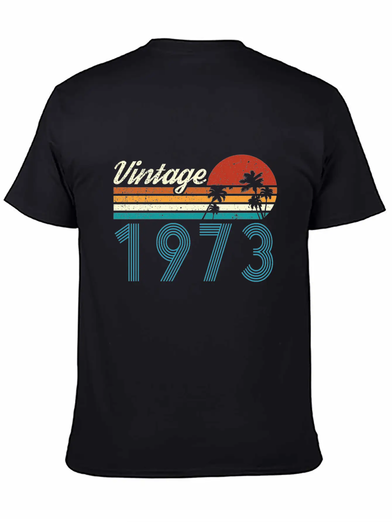 Vintage 1973 Vintage Birthday Retro Vintage Essential Cotton Tee For Daily Outfits ¨C Unisex Style