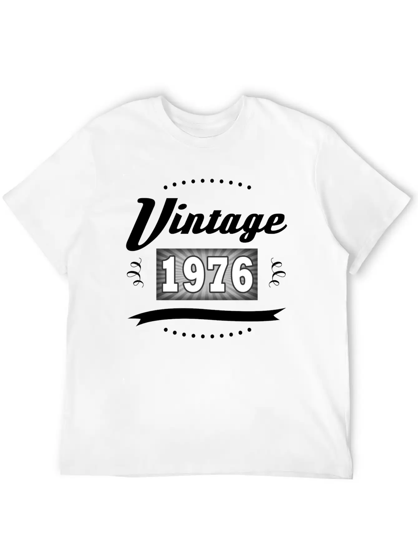VINTAGE 1976 2.png Essential Cotton Tee For Daily Outfits ¨C Unisex Style
