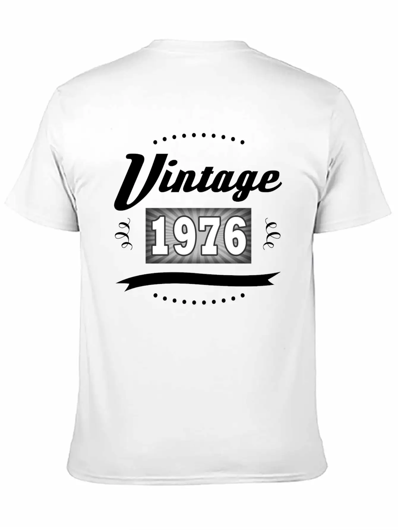 VINTAGE 1976 2.png Essential Cotton Tee For Daily Outfits ¨C Unisex Style