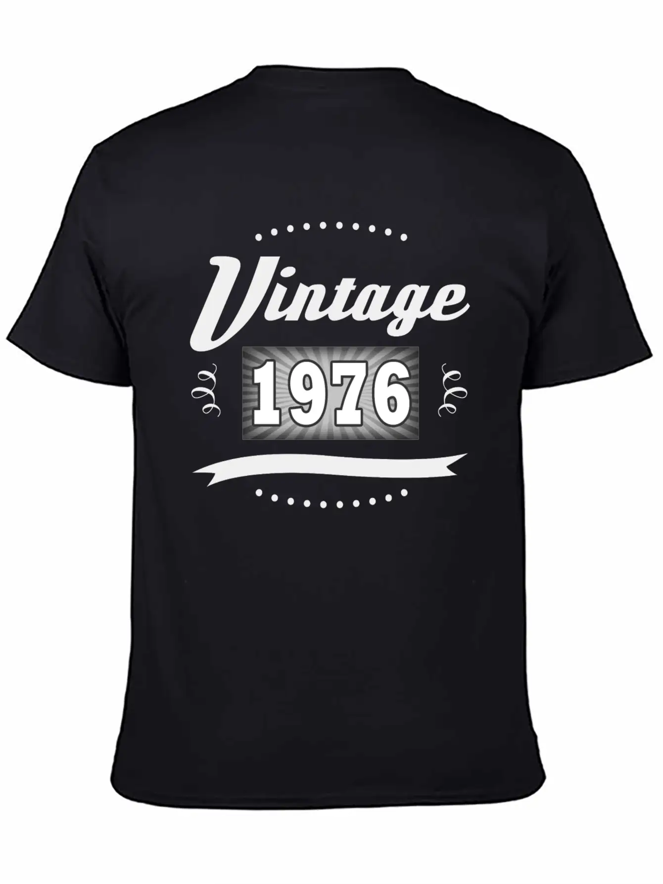 VINTAGE 1976 2.png Essential Cotton Tee For Daily Outfits ¨C Unisex Style