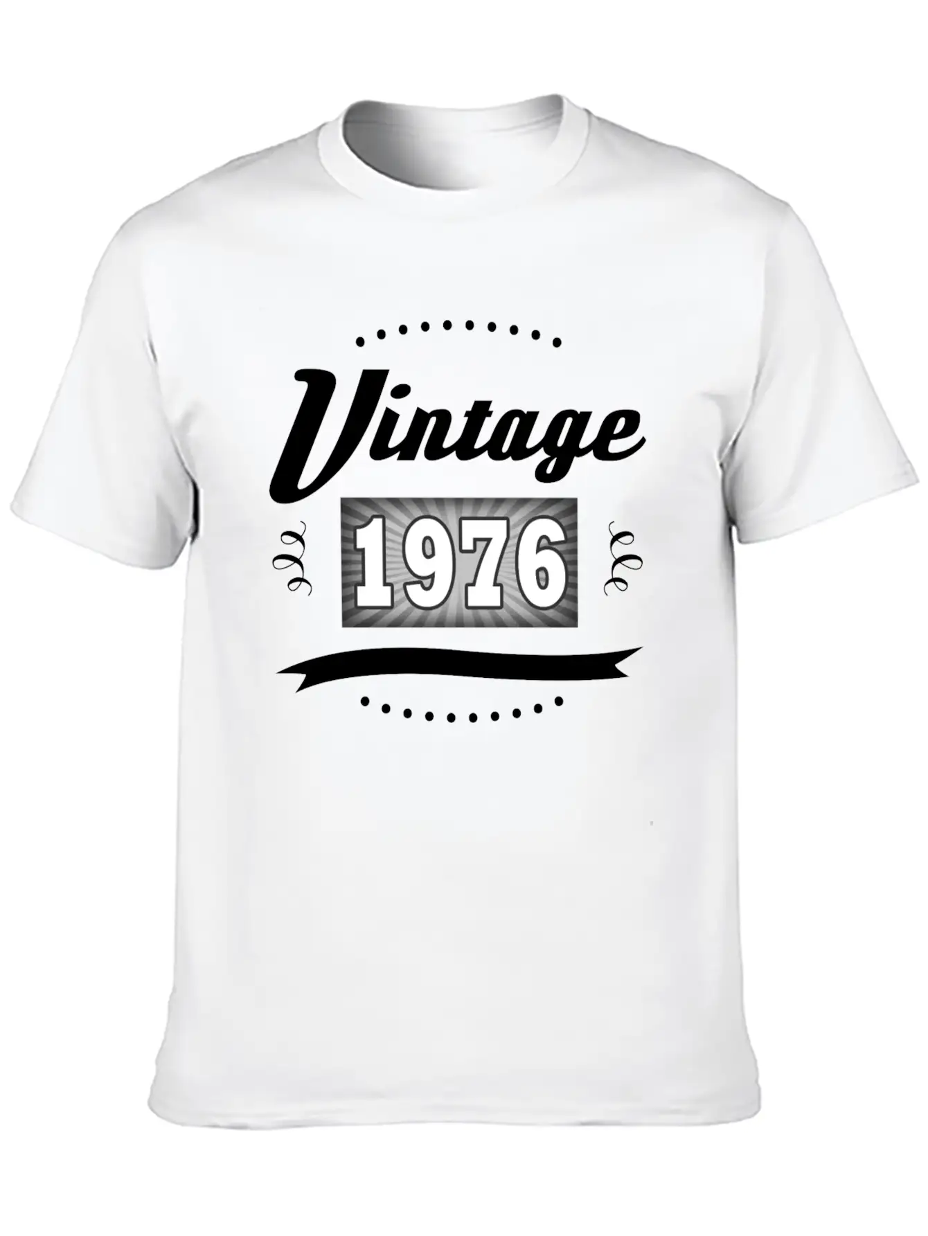 VINTAGE 1976 2.png Essential Cotton Tee For Daily Outfits ¨C Unisex Style