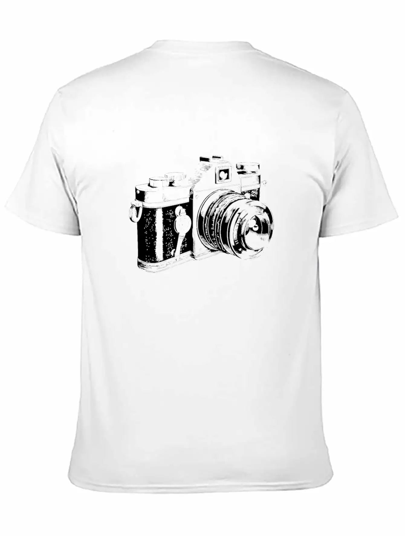 Vintage Camera Photography Essential Cotton Tee For Daily Outfits ¨C Unisex Style