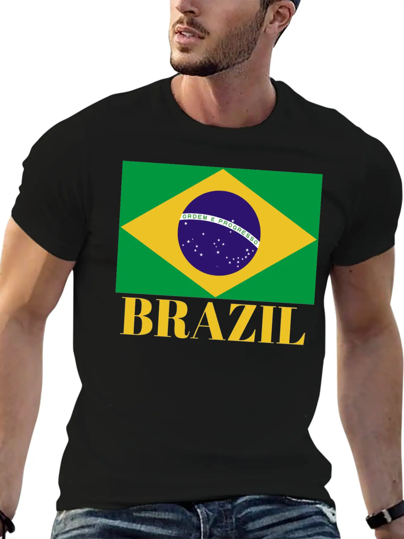 Vintage It's In My DNA Brazil Flag BRAZIL BRASIL Soft Cotton Short Sleeve Tee ¨C Unisex Wardrobe Staple