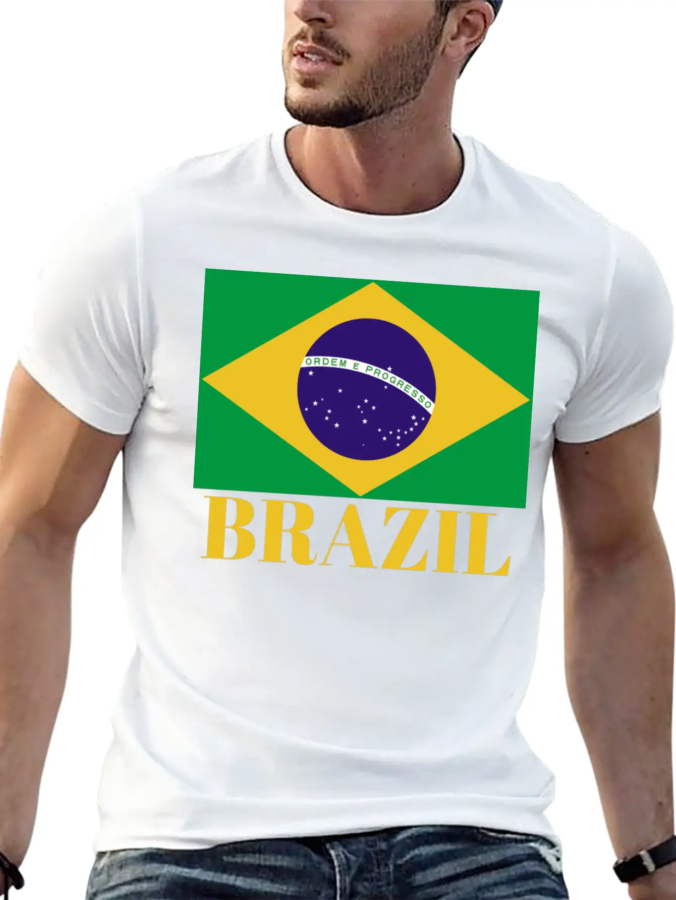 Vintage It's In My DNA Brazil Flag BRAZIL BRASIL Soft Cotton Short Sleeve Tee ¨C Unisex Wardrobe Staple