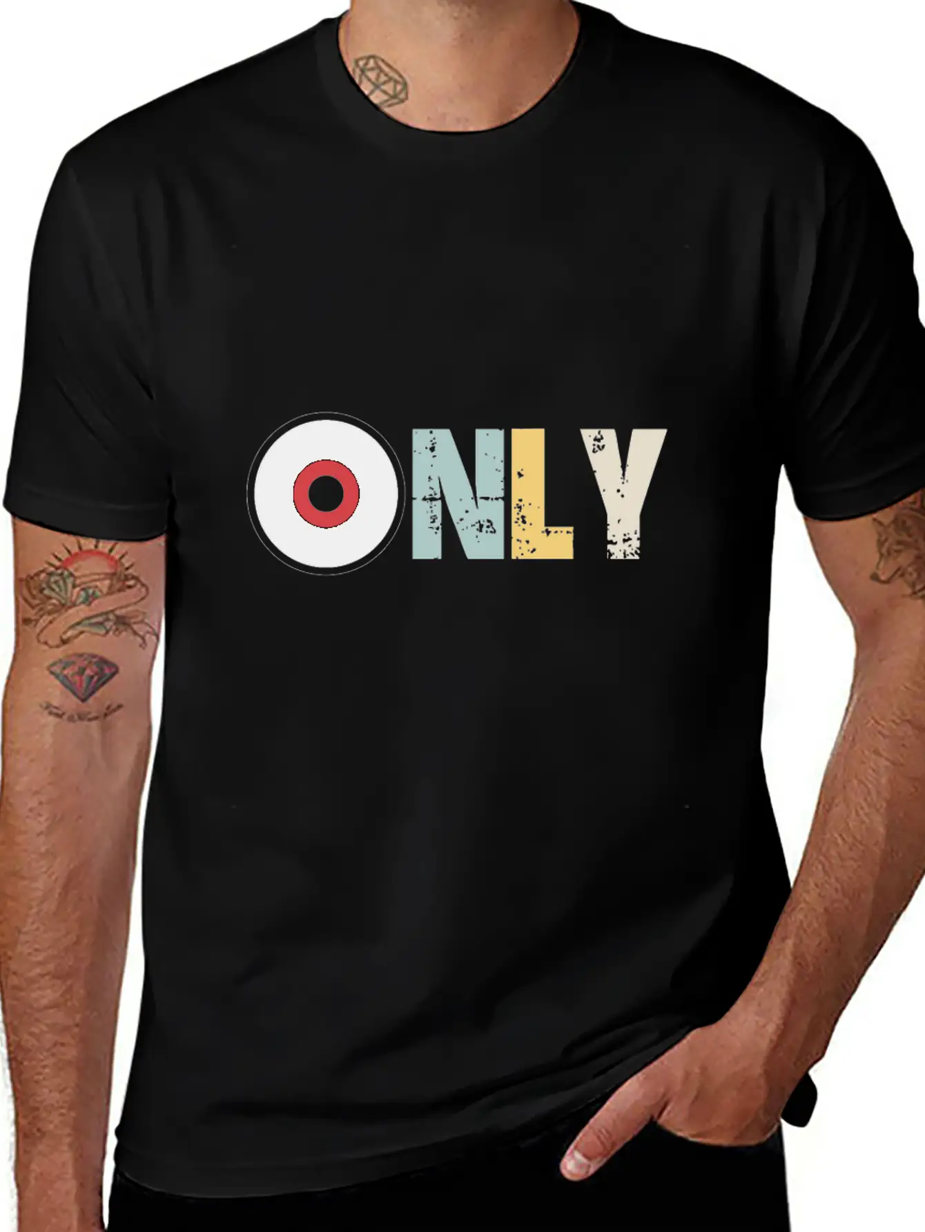 VINYL ONLY Essential Cotton Tee For Daily Outfits ¨C Unisex Style