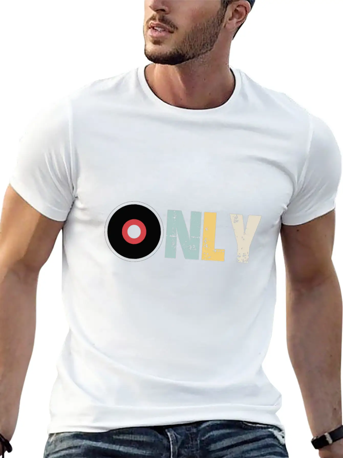 VINYL ONLY Essential Cotton Tee For Daily Outfits ¨C Unisex Style