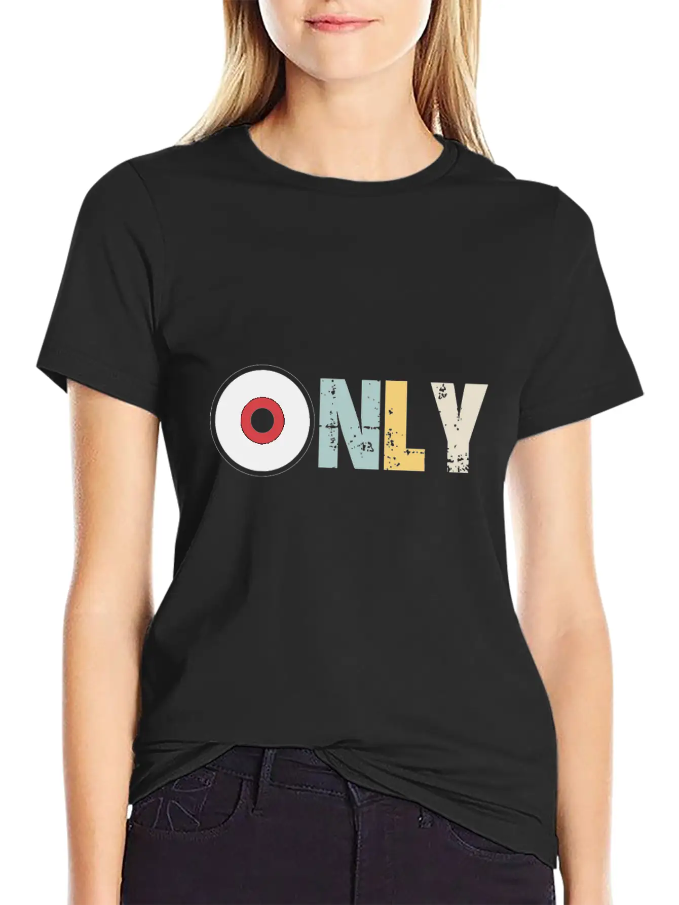 VINYL ONLY Essential Cotton Tee For Daily Outfits ¨C Unisex Style