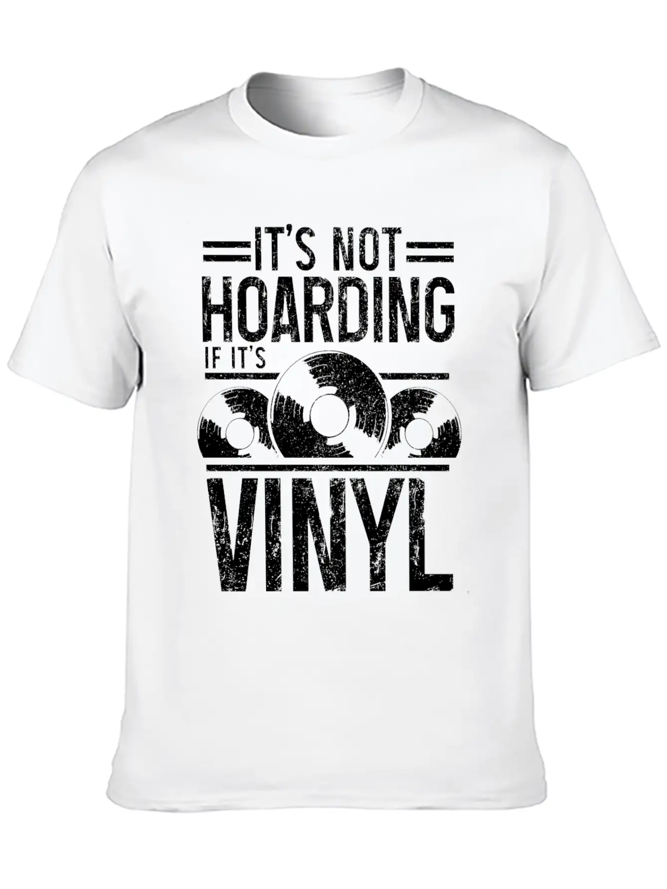 Vinyl Record Collector Music DJ Gift Soft Cotton Short Sleeve Tee ¨C Unisex Wardrobe Staple