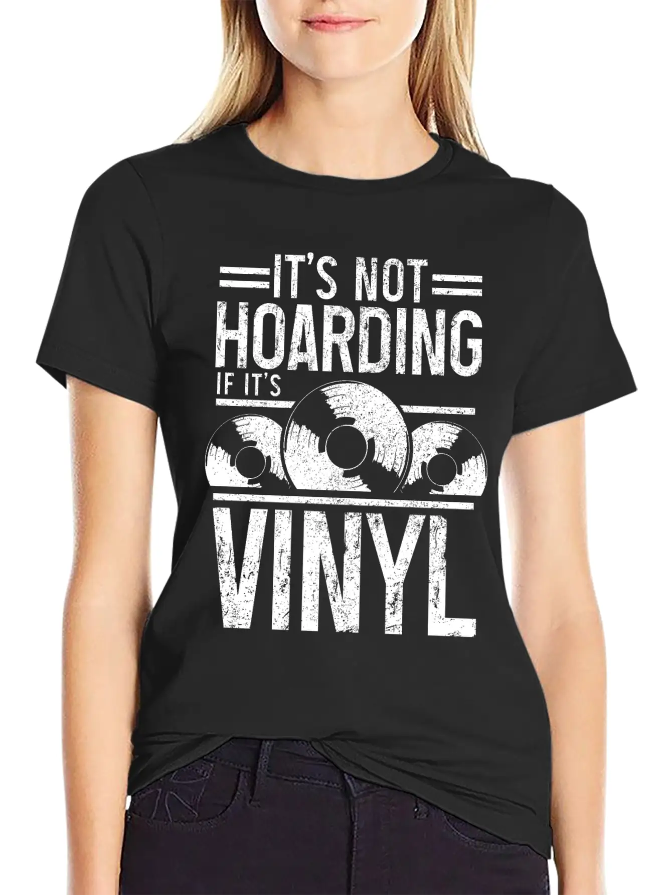 Vinyl Record Collector Music DJ Gift Soft Cotton Short Sleeve Tee ¨C Unisex Wardrobe Staple