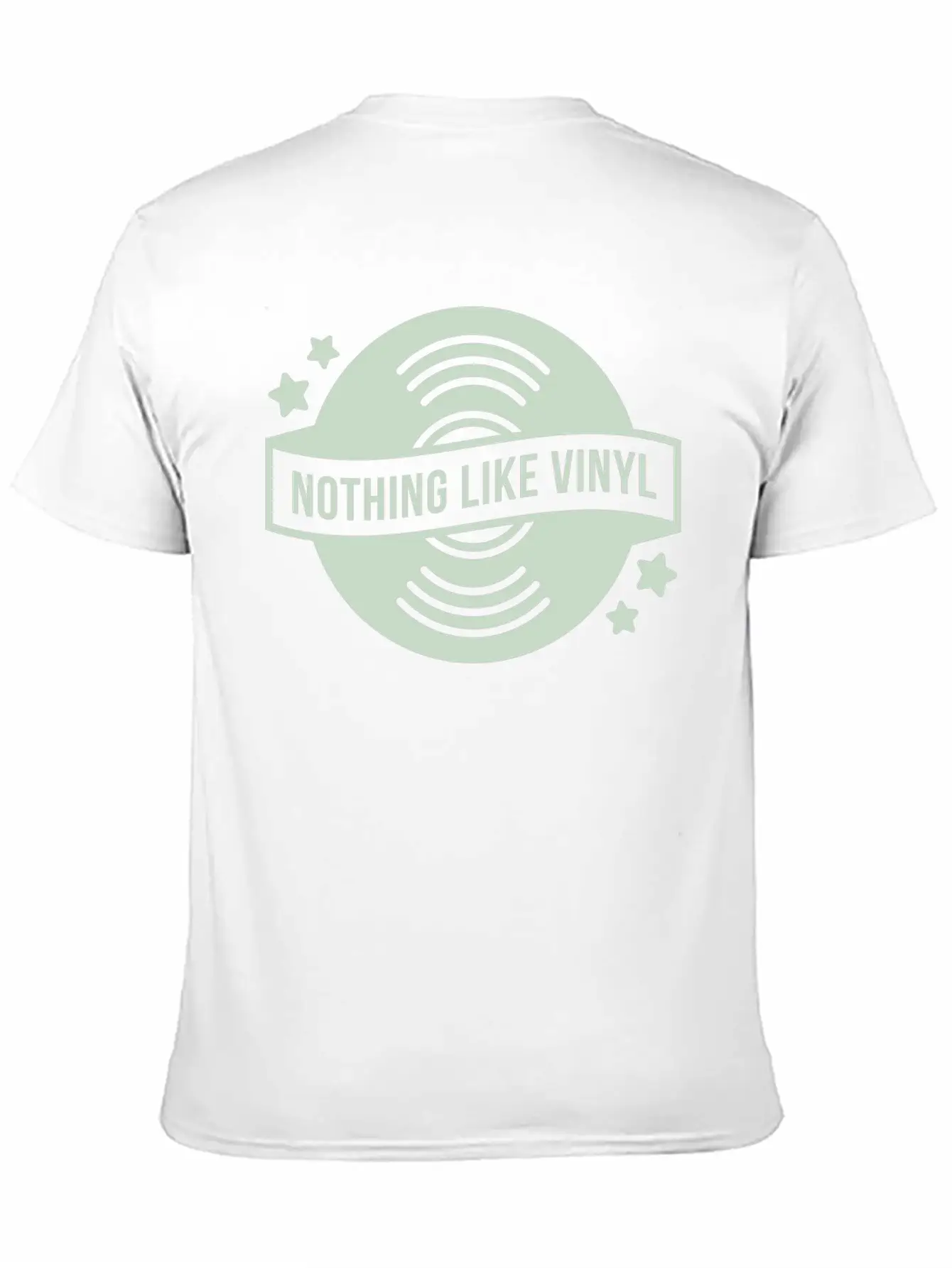 Vinyl Record Turntable Deejay DJ Musictape Soft Cotton Short Sleeve Tee ¨C Unisex Wardrobe Staple
