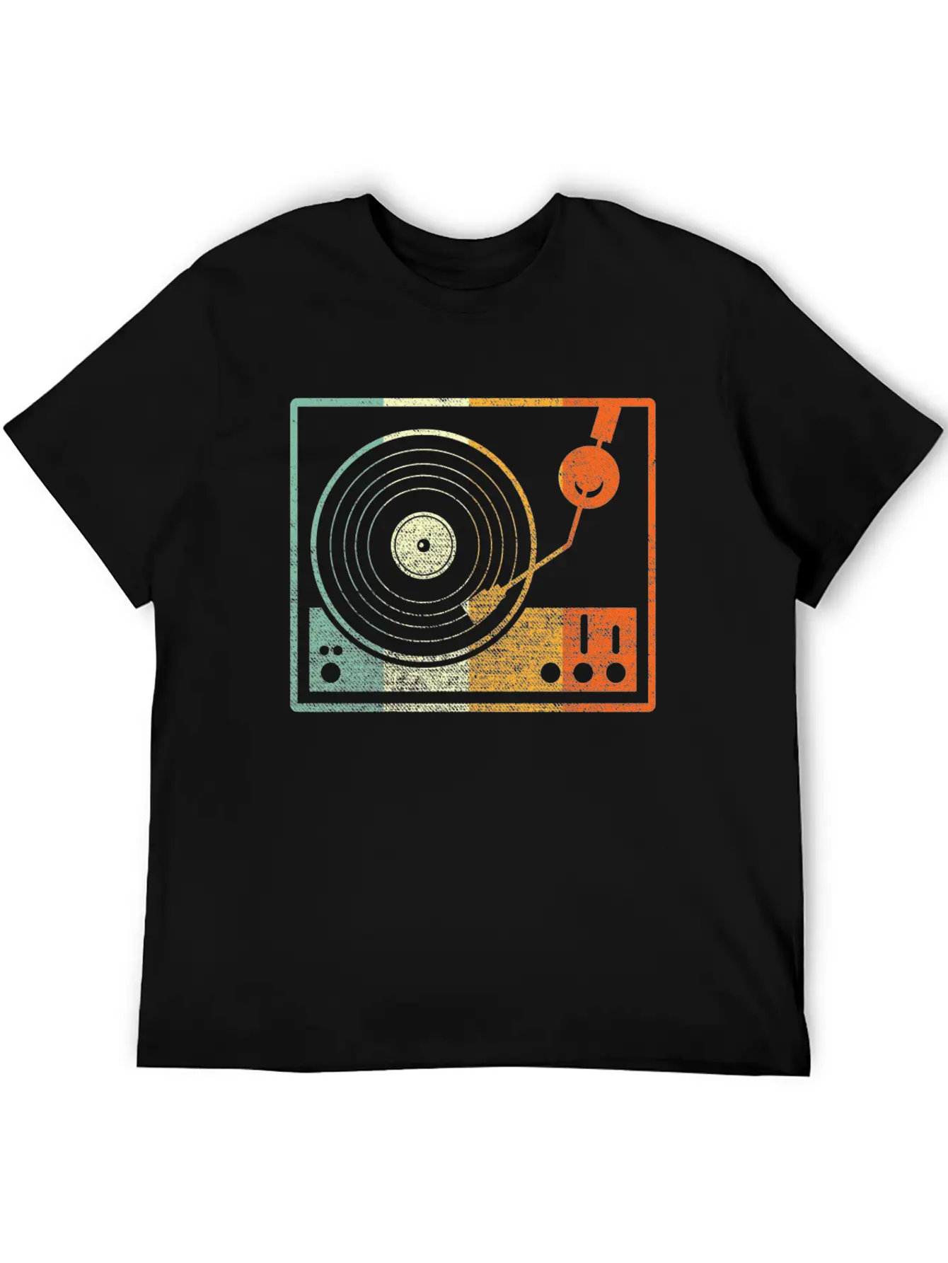 Vinyl Retro Basic Graphic T-Shirt ¨C Daily Comfort In Soft Cotton