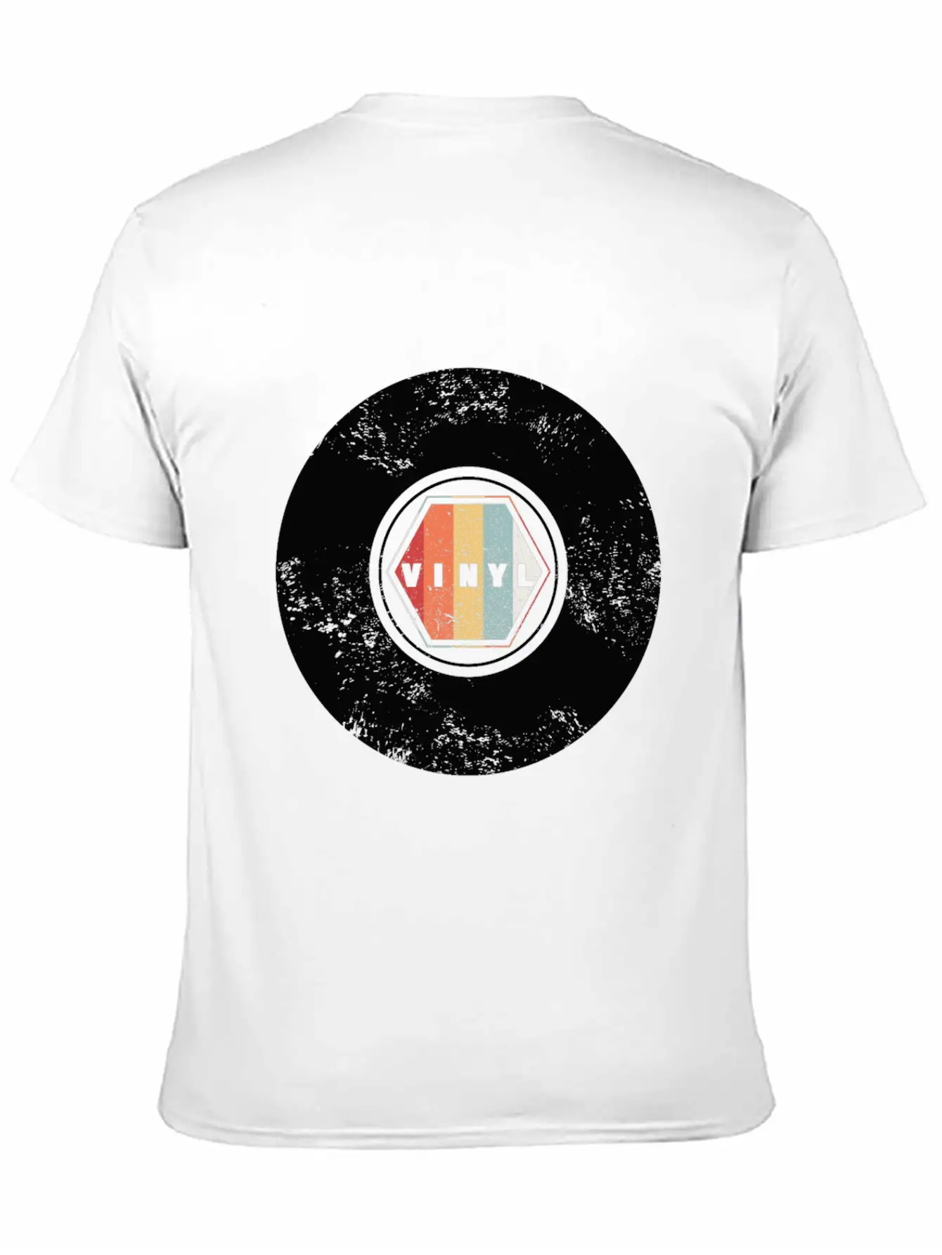 VINYL Retro Essential Cotton Tee For Daily Outfits ¨C Unisex Style