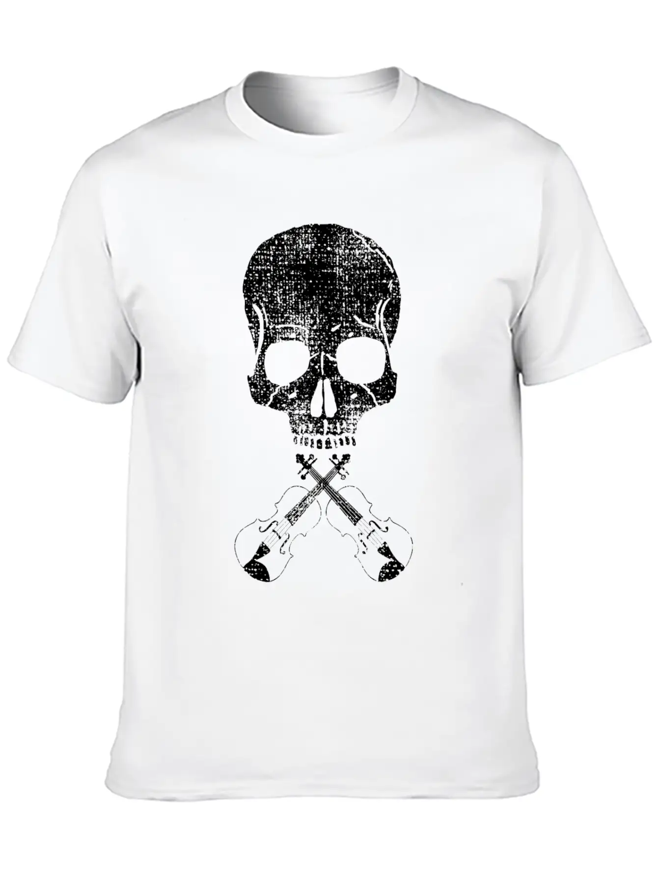 Violin Instrument Metal Basic Graphic T-Shirt ¨C Daily Comfort In Soft Cotton