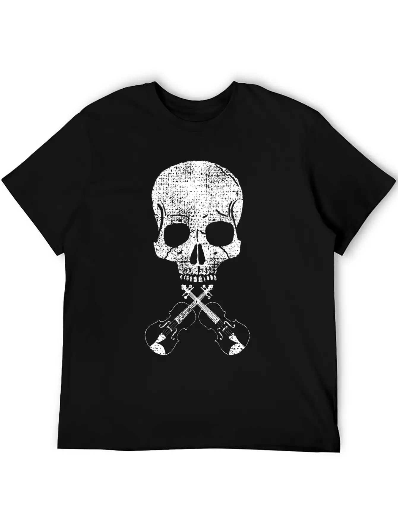 Violin Instrument Metal Basic Graphic T-Shirt ¨C Daily Comfort In Soft Cotton