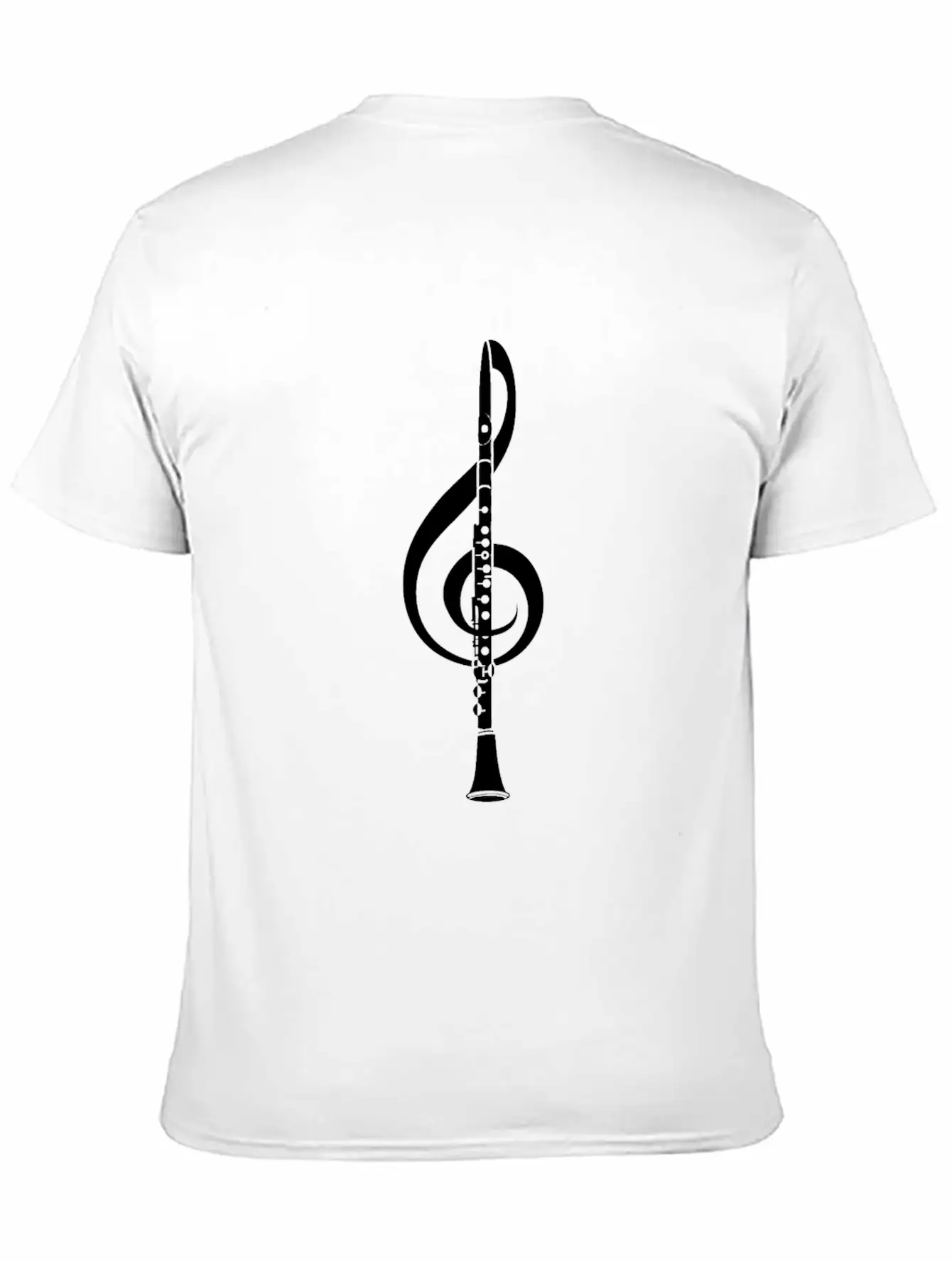 Violin Key Flutist And Musician Gift Basic Graphic T-Shirt ¨C Daily Comfort In Soft Cotton
