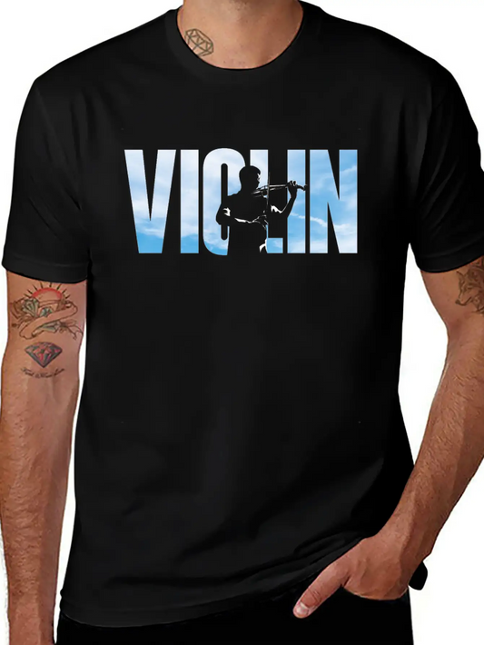 Violin Violinist Violin Unisex Casual T-Shirt ¨C Clean Design For Daily Comfort