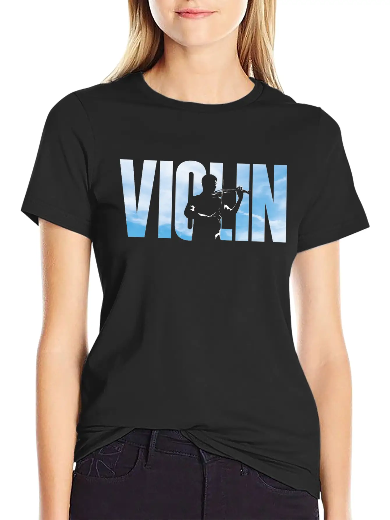 Violin Violinist Violin Unisex Casual T-Shirt ¨C Clean Design For Daily Comfort