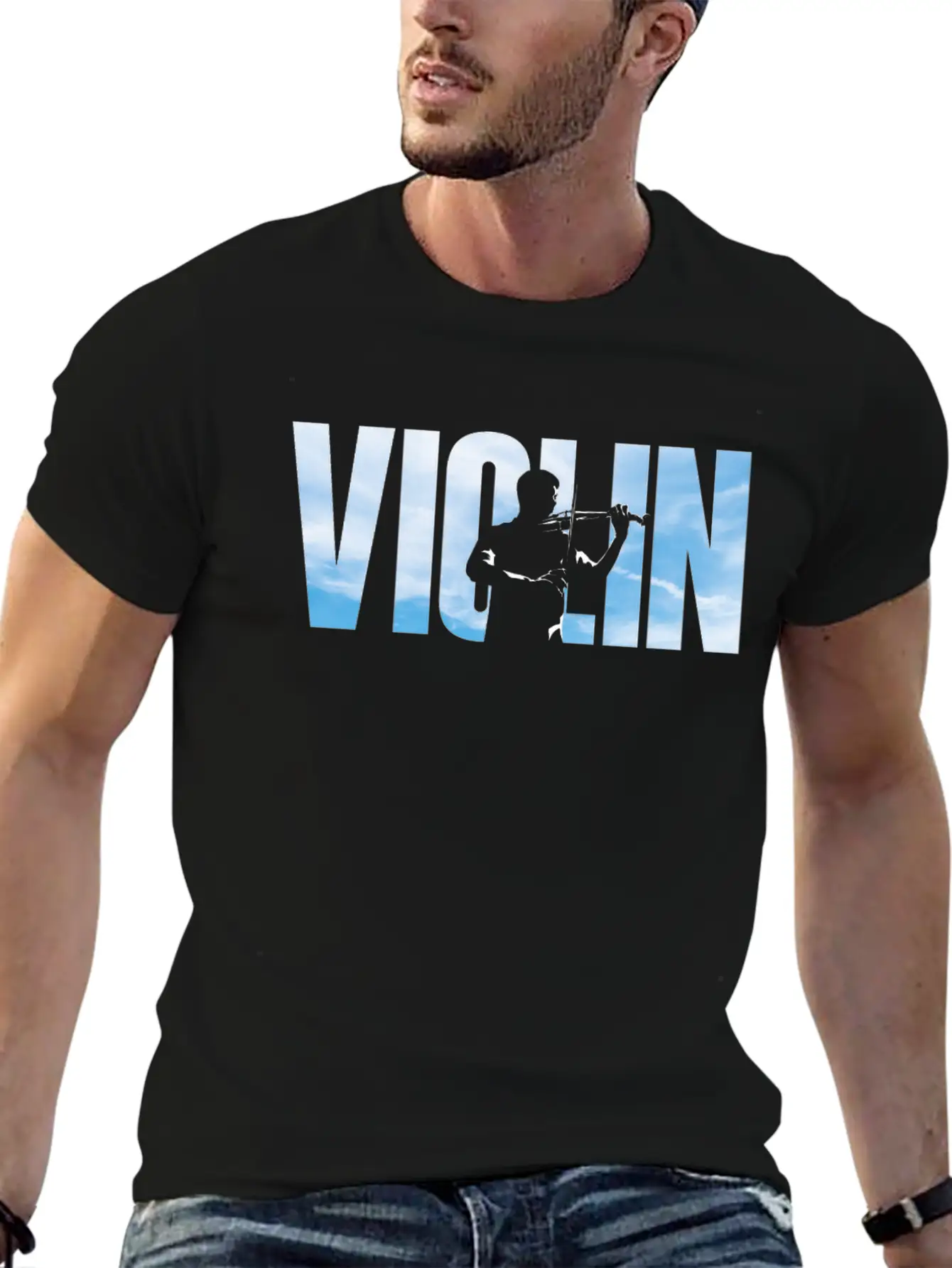 Violin Violinist Violin Unisex Casual T-Shirt ¨C Clean Design For Daily Comfort