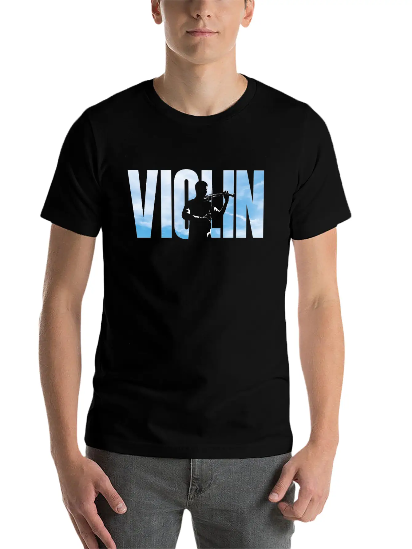 Violin Violinist Violin Unisex Casual T-Shirt ¨C Clean Design For Daily Comfort