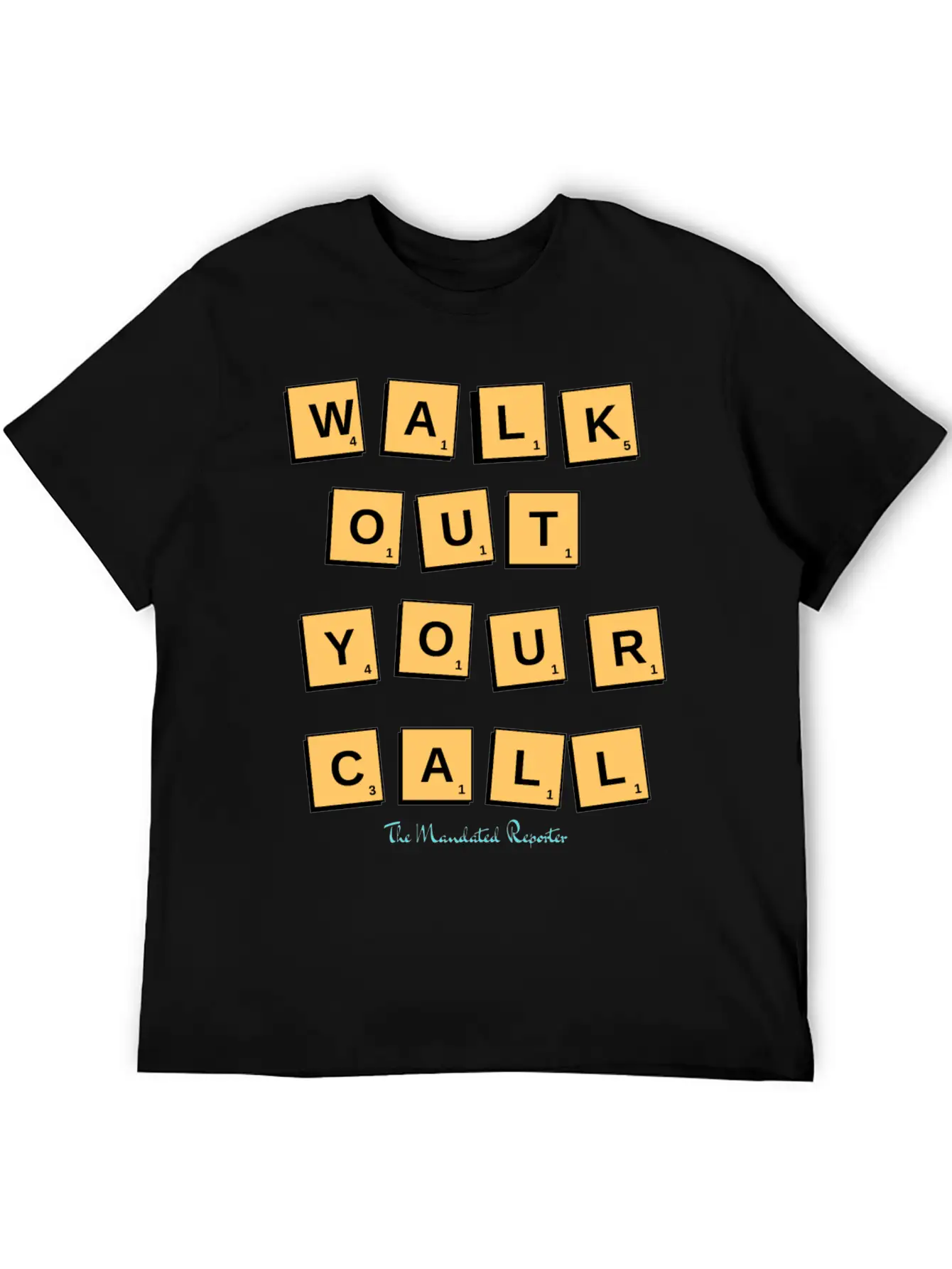 Walk Out Your Call Essential Cotton Tee For Daily Outfits ¨C Unisex Style
