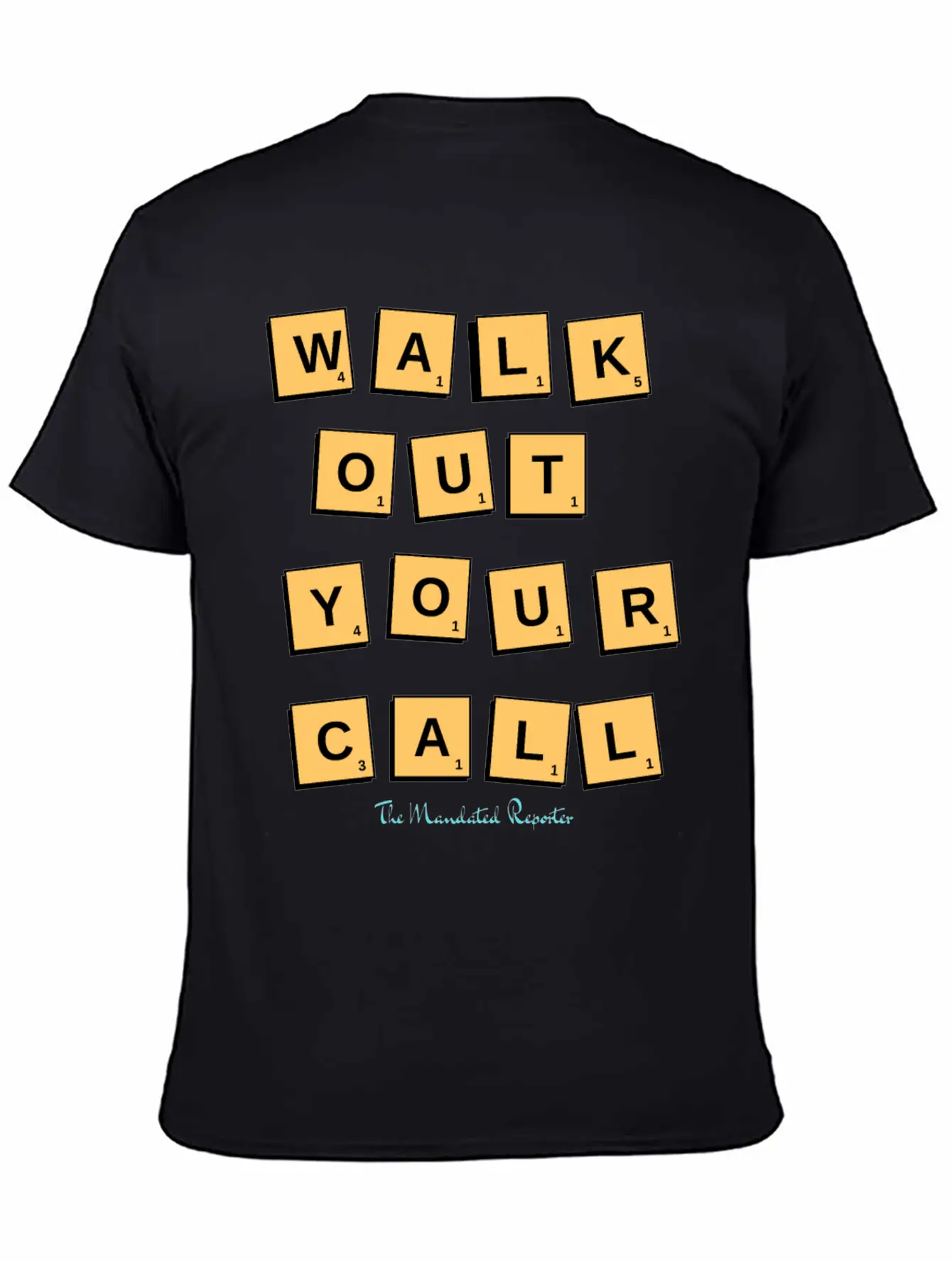 Walk Out Your Call Essential Cotton Tee For Daily Outfits ¨C Unisex Style