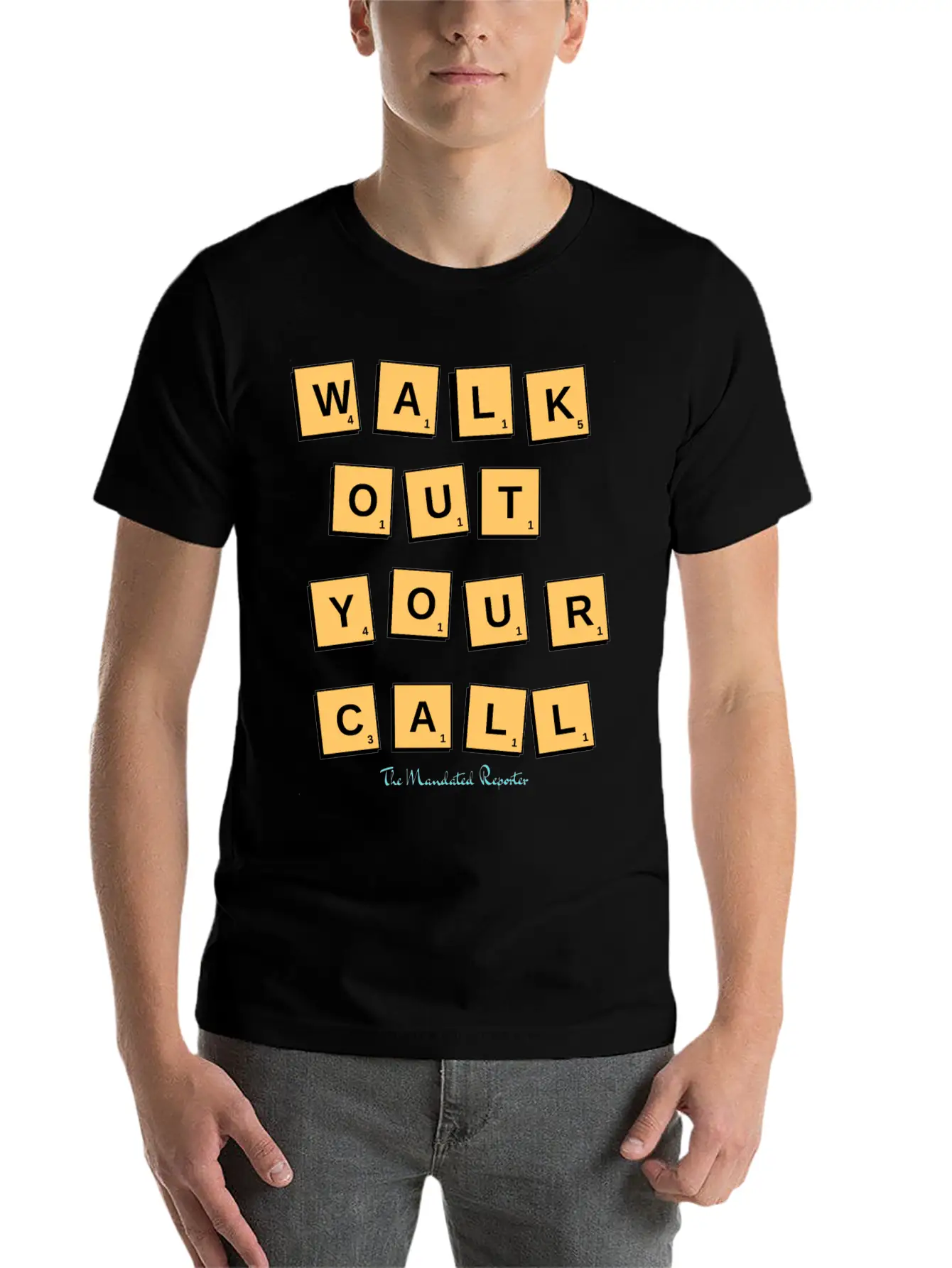 Walk Out Your Call Essential Cotton Tee For Daily Outfits ¨C Unisex Style