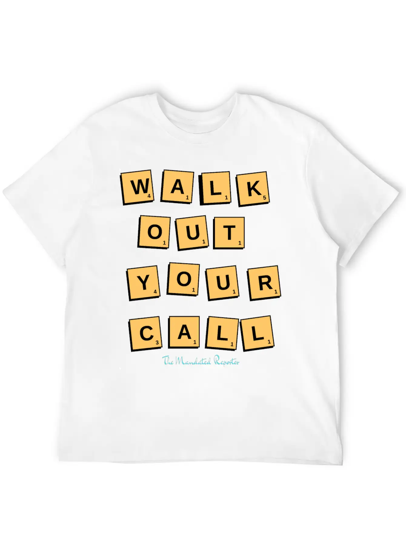Walk Out Your Call Essential Cotton Tee For Daily Outfits ¨C Unisex Style