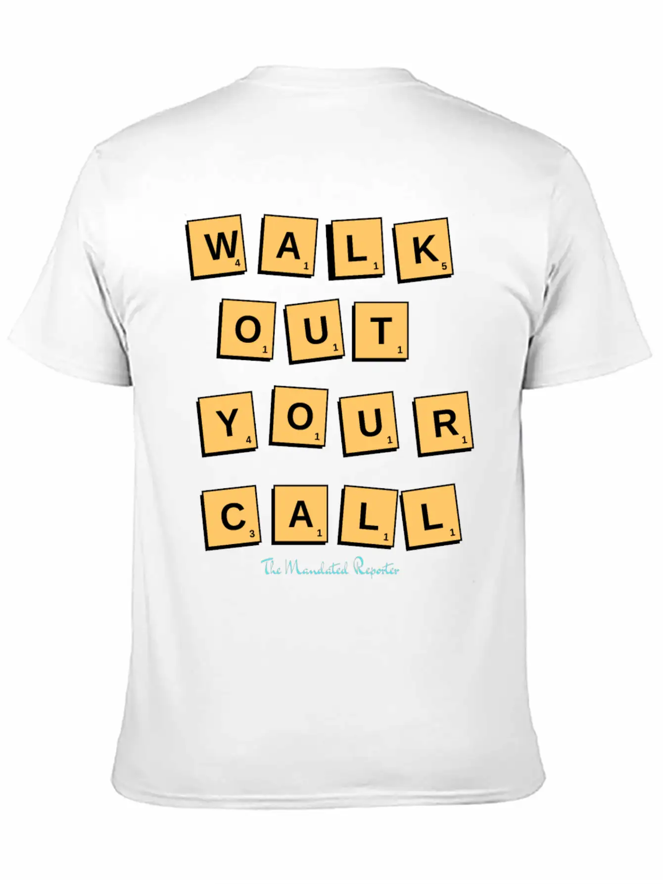 Walk Out Your Call Essential Cotton Tee For Daily Outfits ¨C Unisex Style