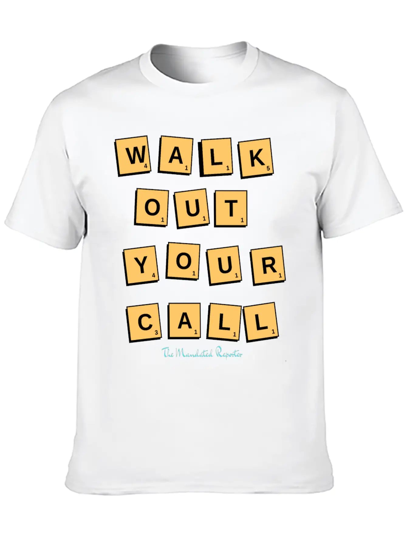 Walk Out Your Call Essential Cotton Tee For Daily Outfits ¨C Unisex Style